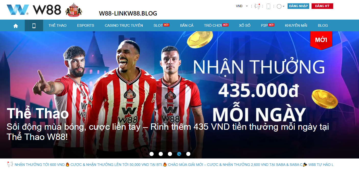 Giới thiệu W88 trang chủ chính thức